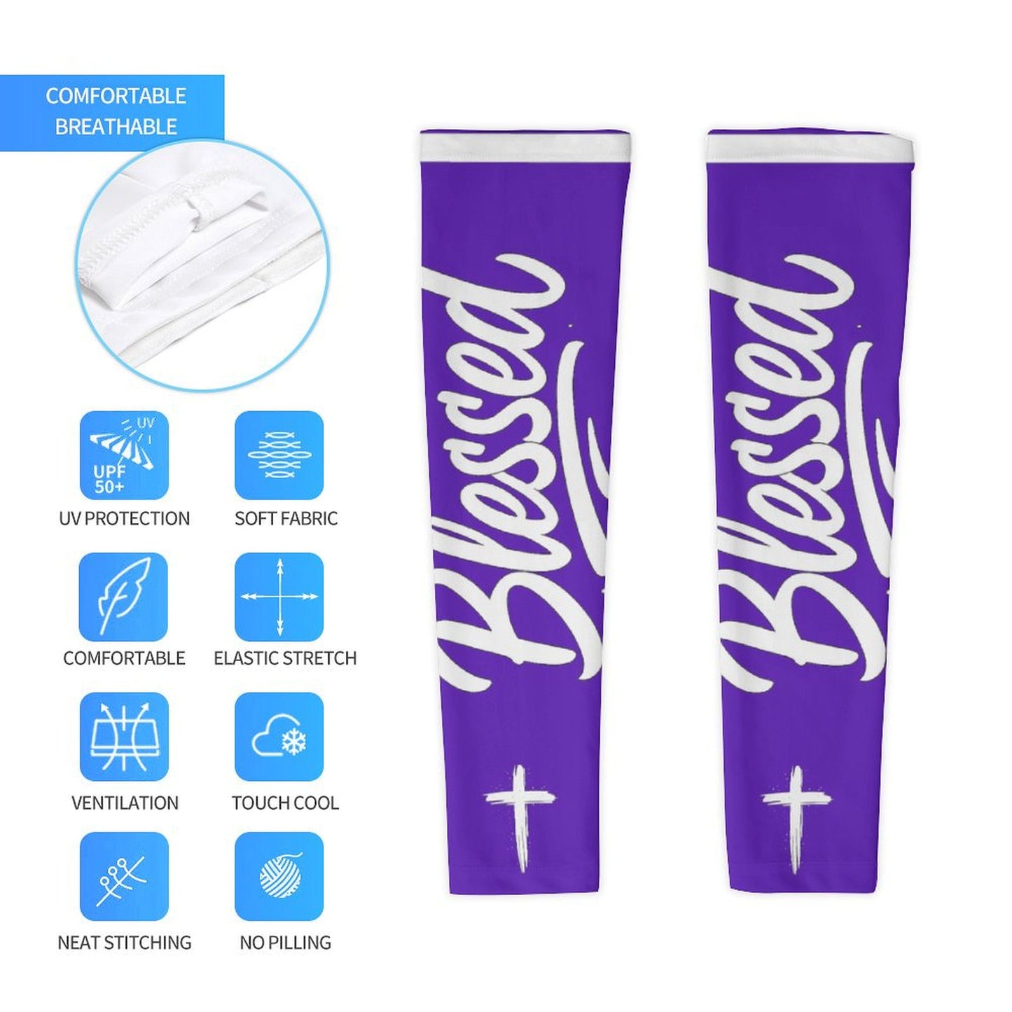 Cooling Compression Arm Sleeves Cooling Compression Arm Sleeves
