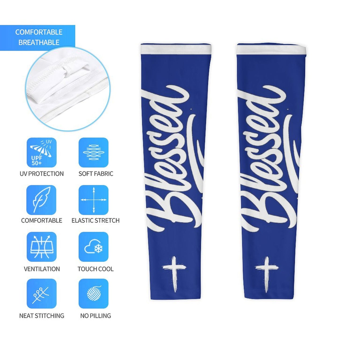Cooling Compression Arm Sleeves Cooling Compression Arm Sleeves