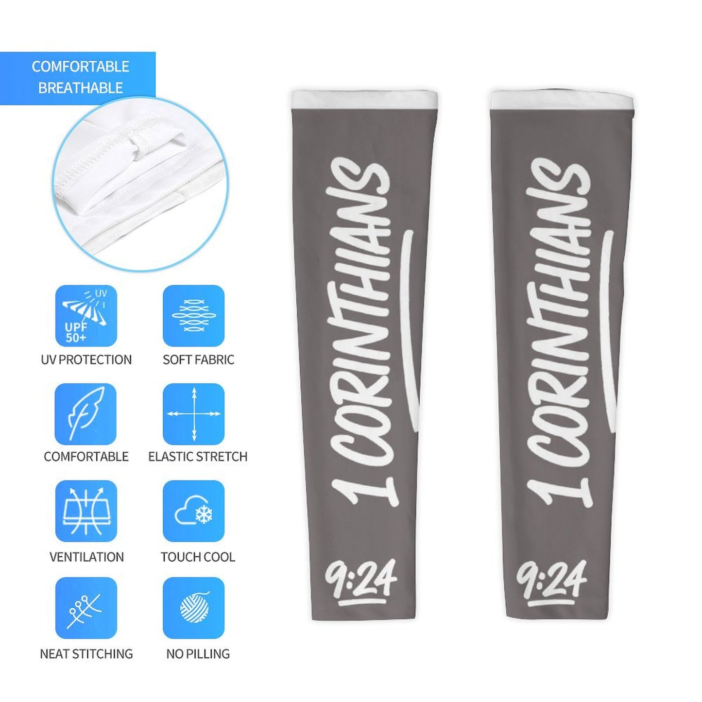 Cooling Compression Arm Sleeves Cooling Compression Arm Sleeves