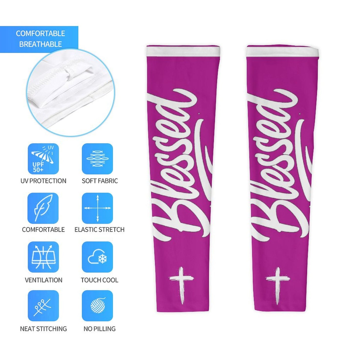 Cooling Compression Arm Sleeves Cooling Compression Arm Sleeves