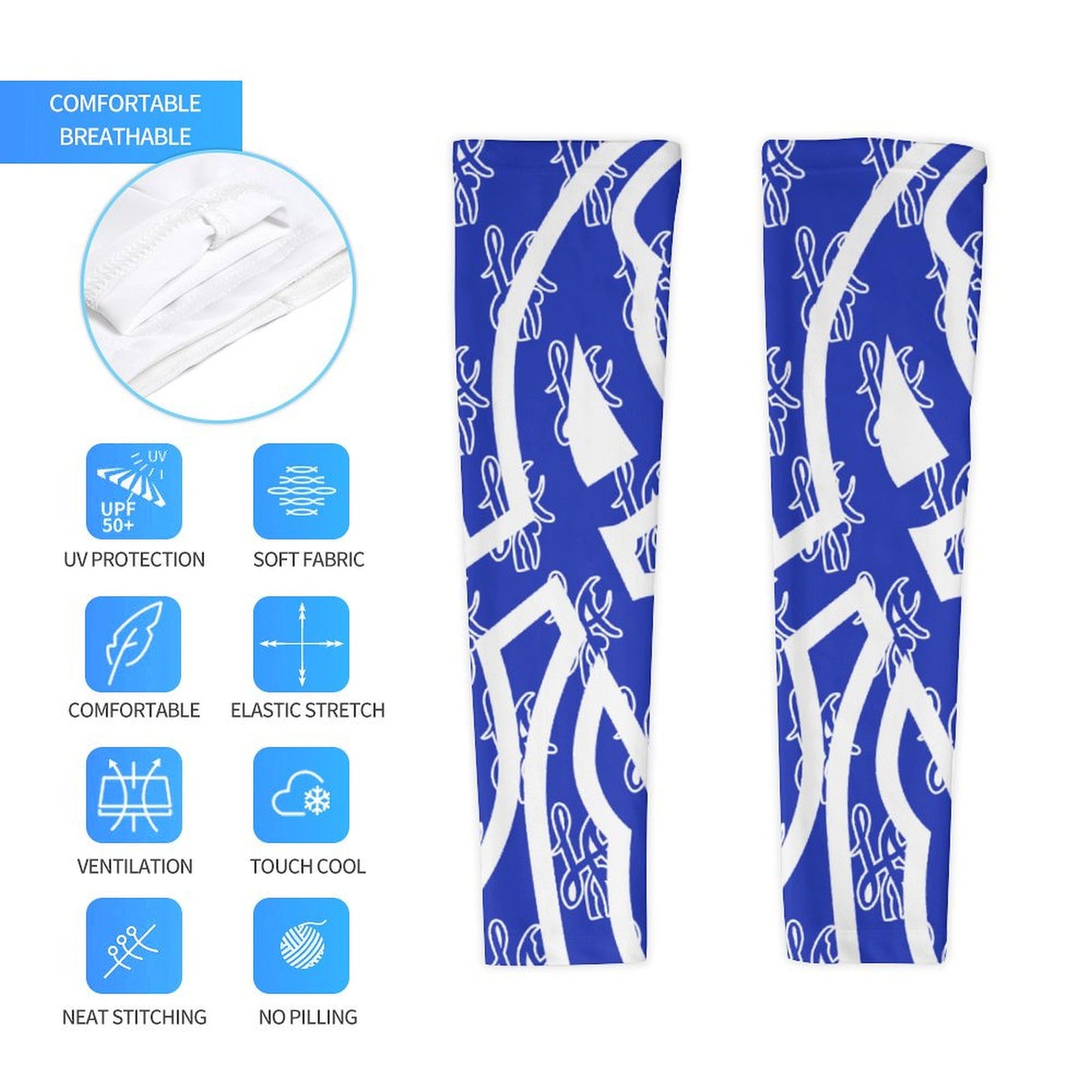 Cooling Compression Arm Sleeves Cooling Compression Arm Sleeves