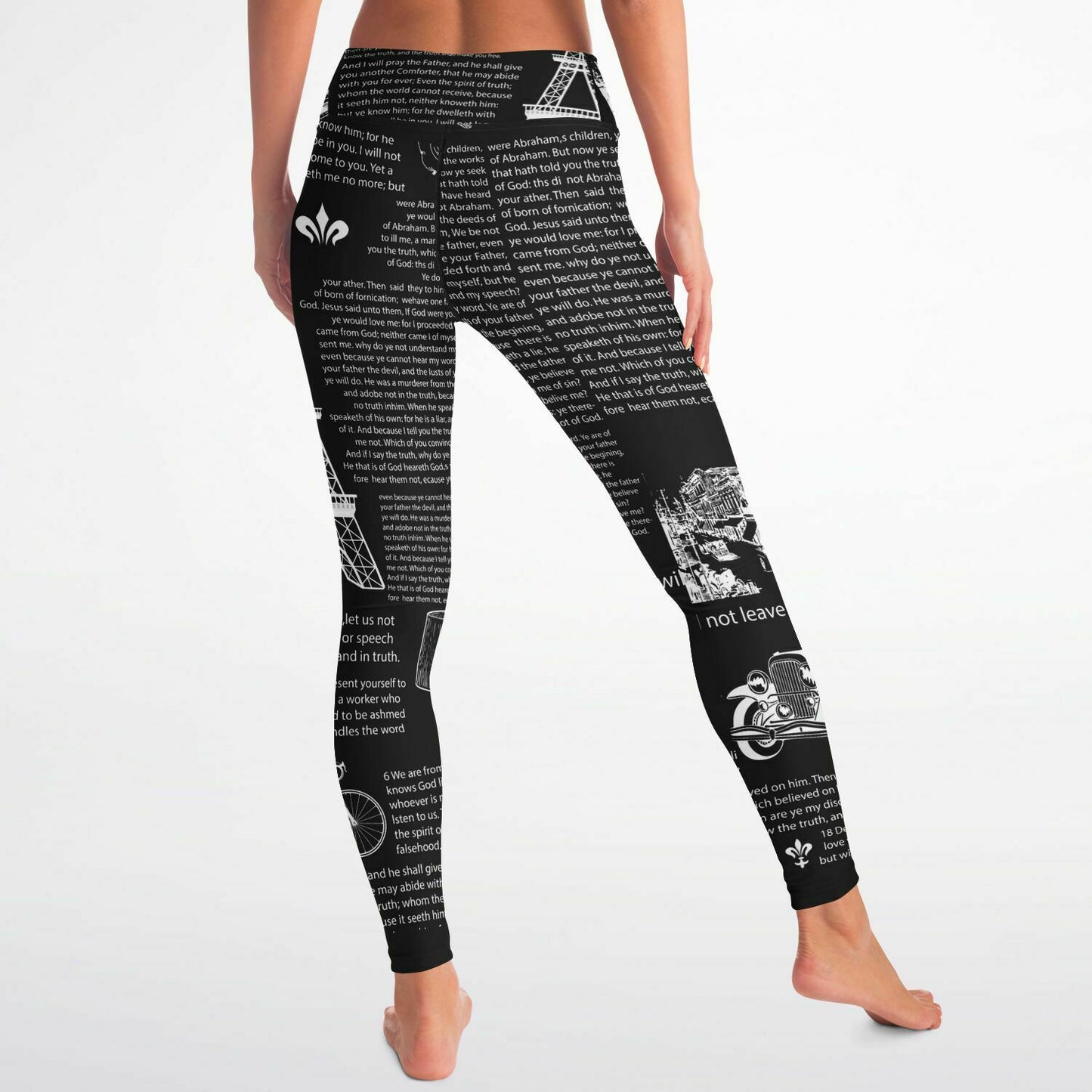 Yoga Leggings - AOP