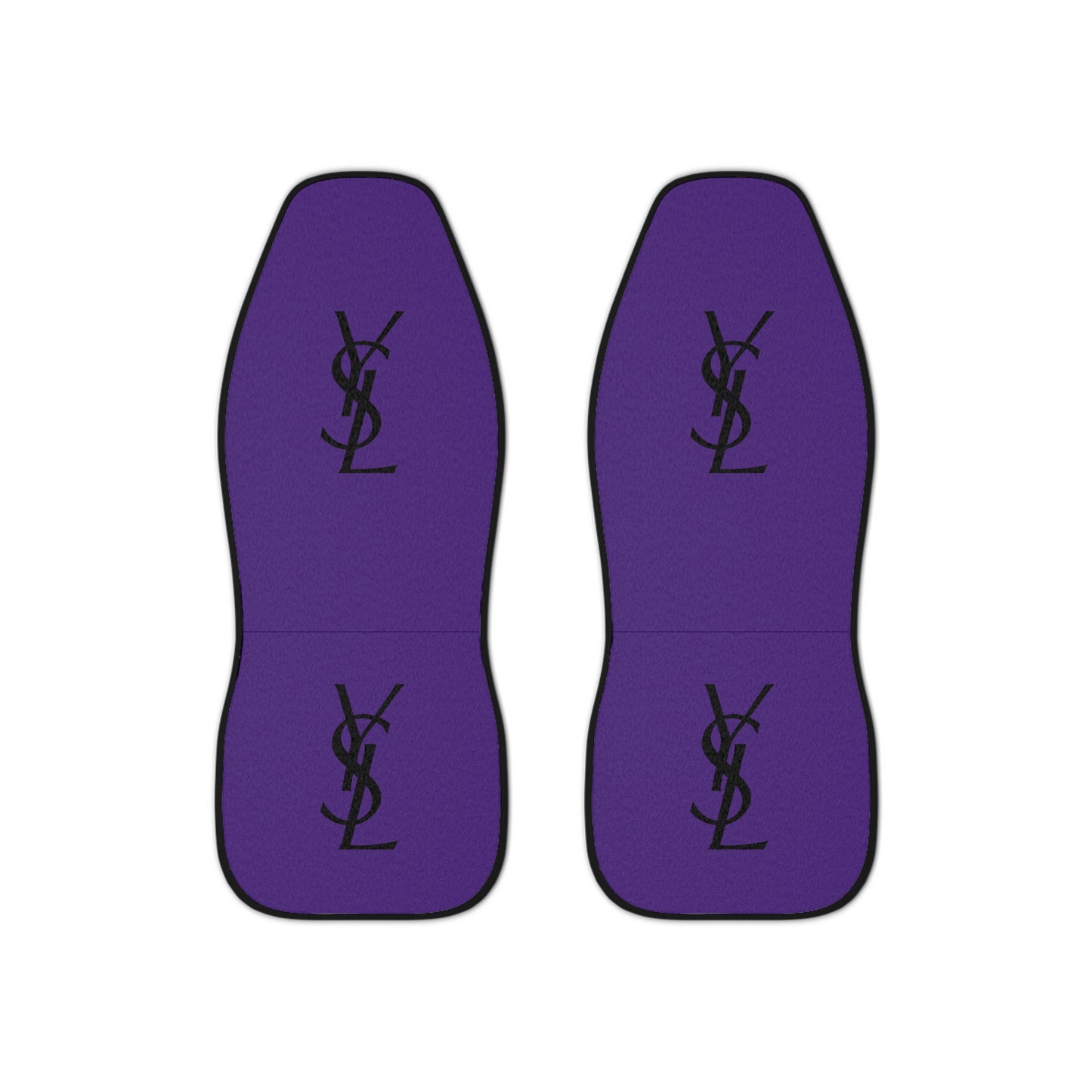 Stylish Car Seat Covers with YSL Design, Luxurious Auto Interior Accessory, Perfect for Gifting and Decorating your Vehicle