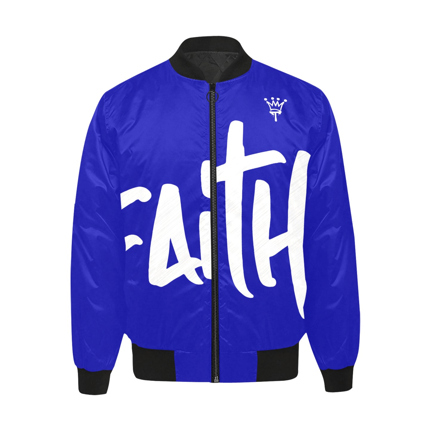 Faith Puff Bomber Jacket