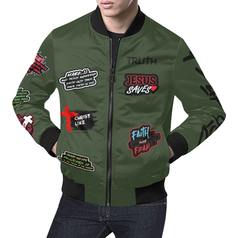 Fraternity of Faith windbreaker jacket