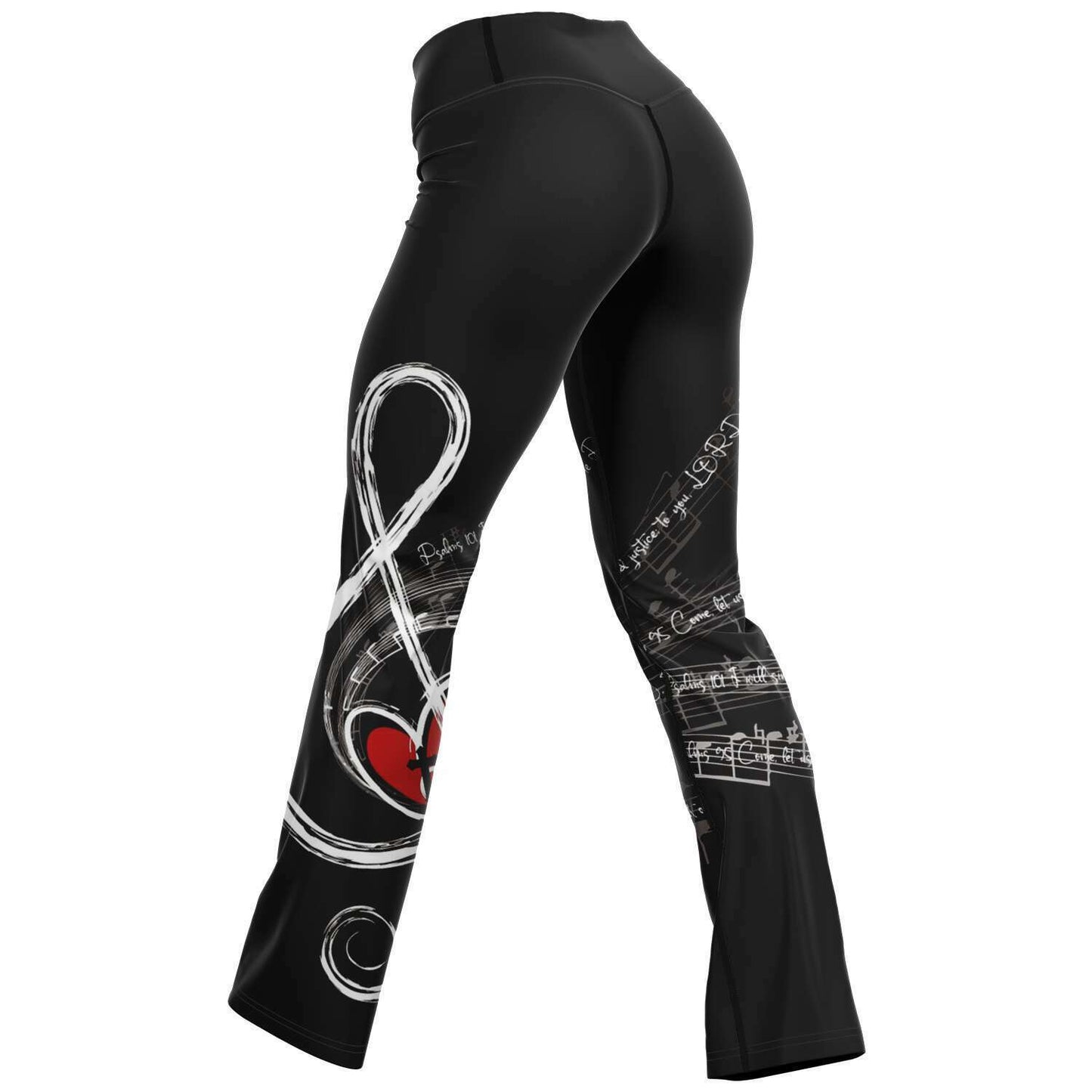 Psalms Song Flare Leggings