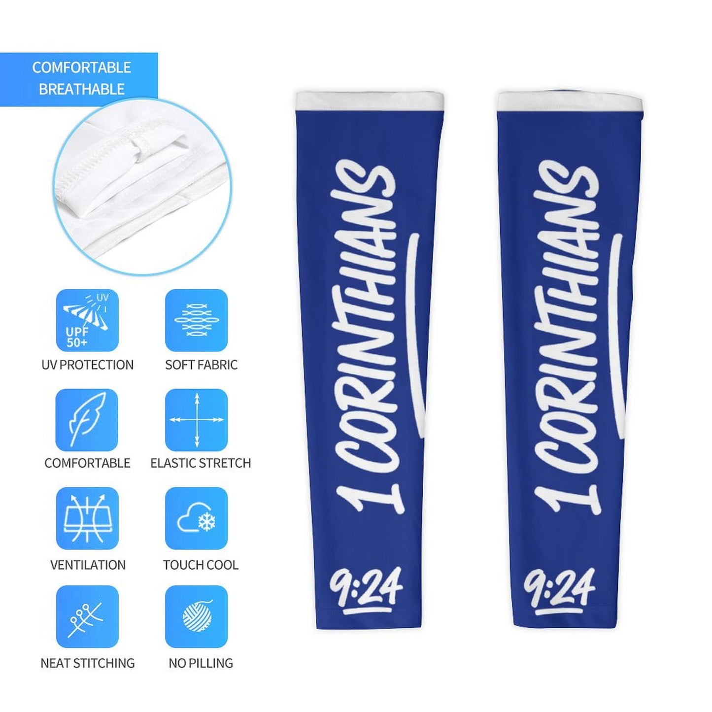 Cooling Compression Arm Sleeves Cooling Compression Arm Sleeves