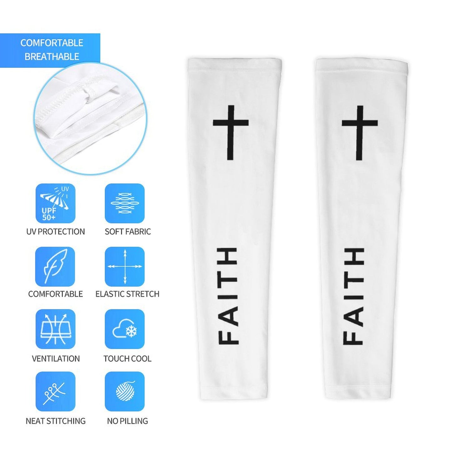 Cooling Compression Arm Sleeves Cooling Compression Arm Sleeves