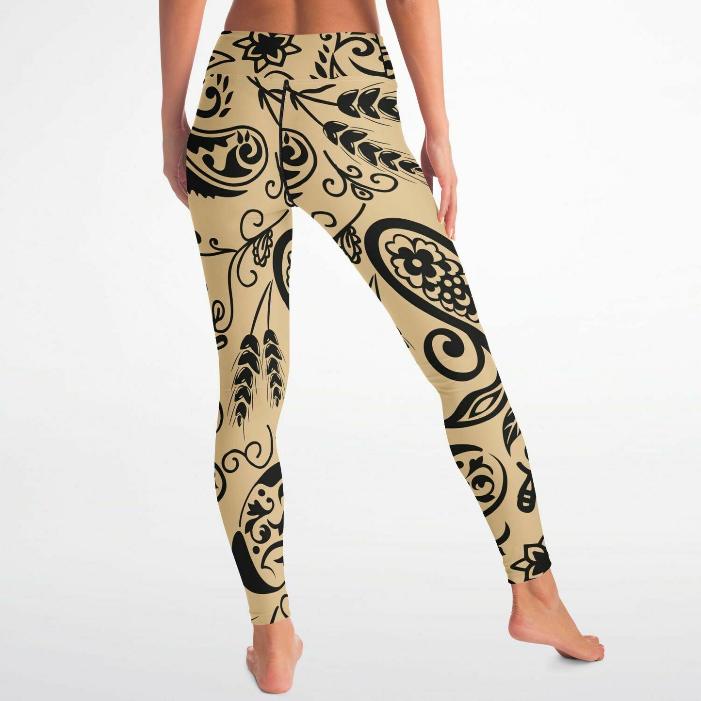 Paisley & Wheat Yoga Leggings copy