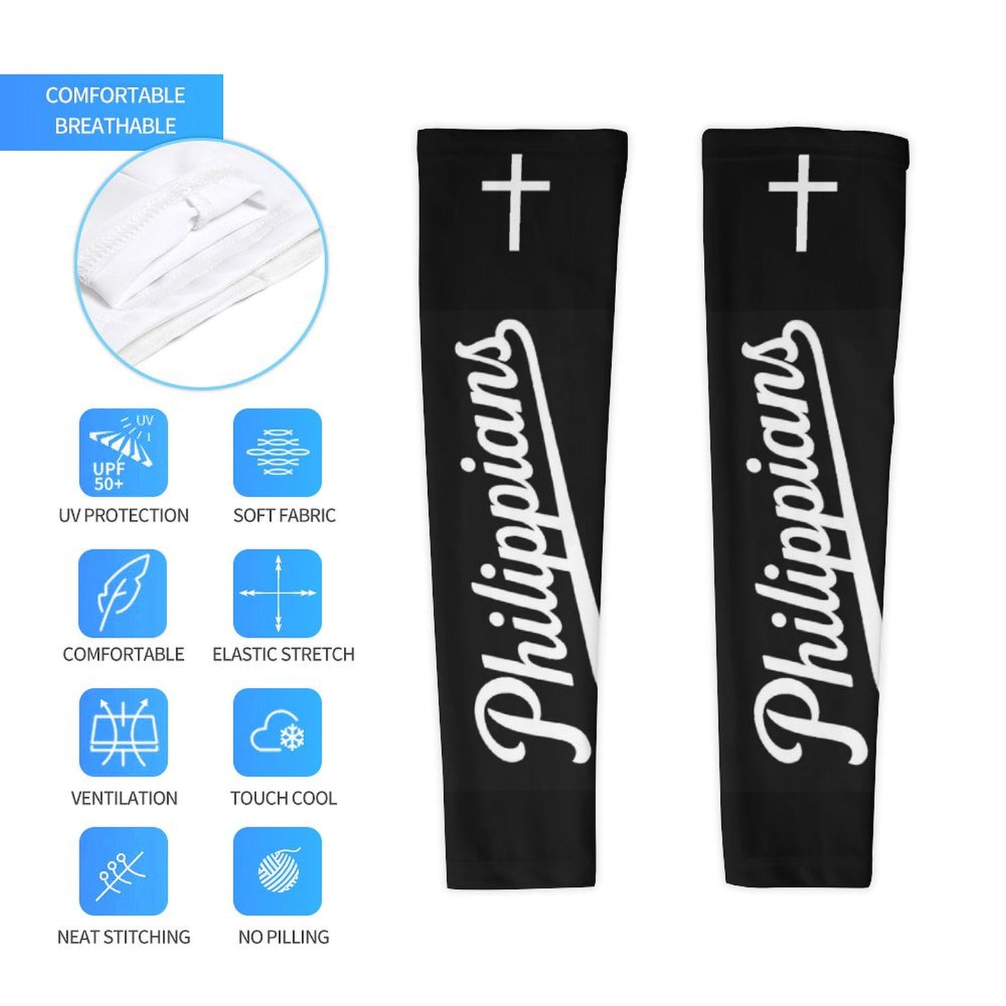 Cooling Compression Arm Sleeves Cooling Compression Arm Sleeves