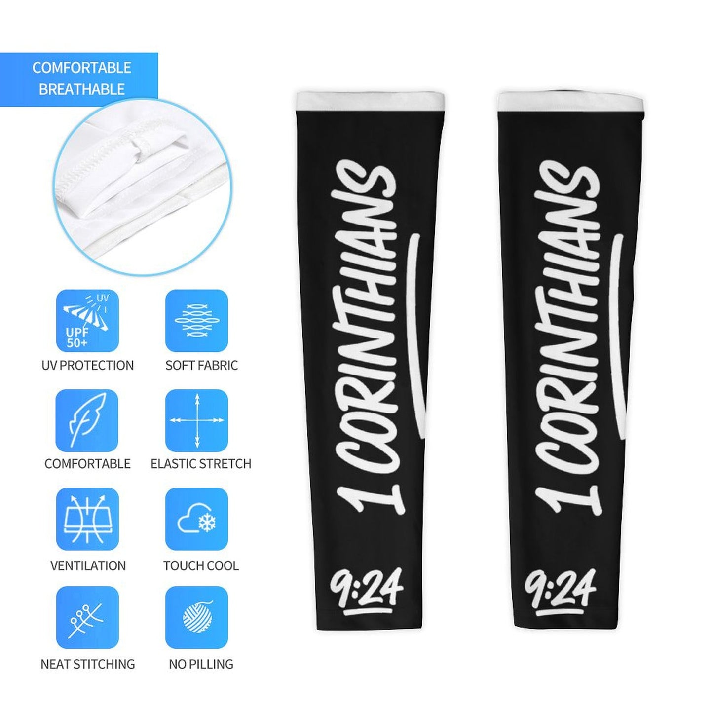 Cooling Compression Arm Sleeves Cooling Compression Arm Sleeves