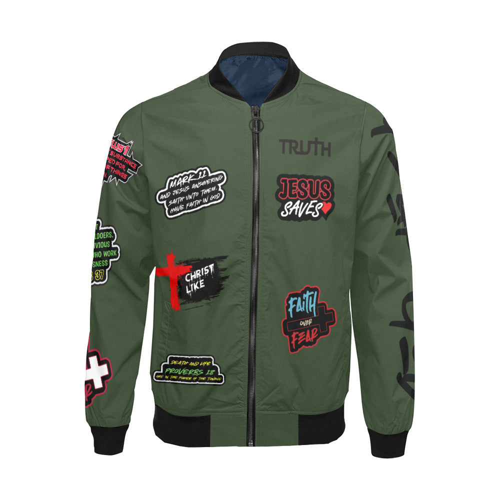 Fraternity of Faith windbreaker jacket