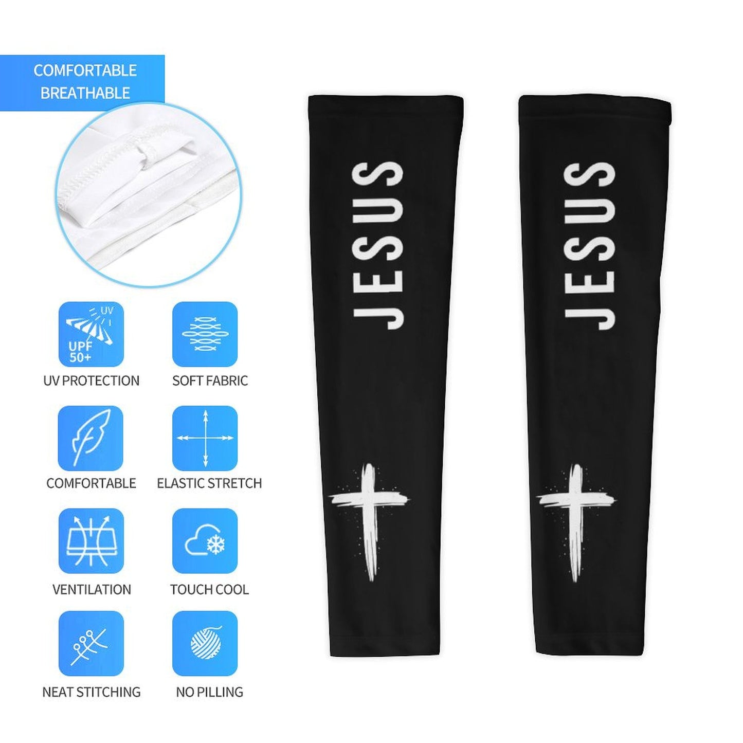 Cooling Compression Arm Sleeves Cooling Compression Arm Sleeves