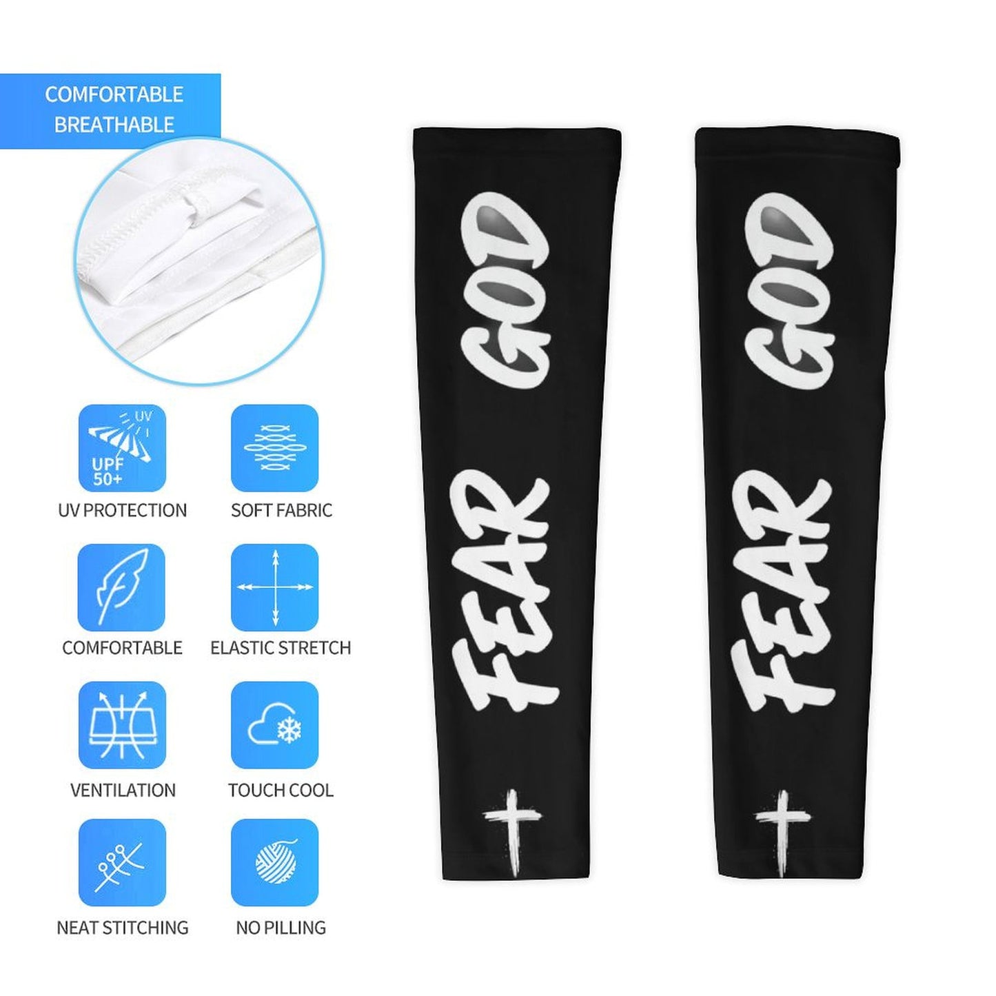 Cooling Compression Arm Sleeves Cooling Compression Arm Sleeves