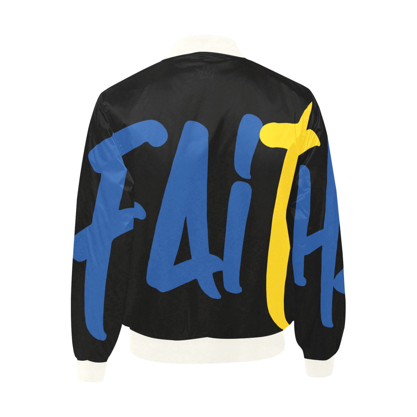 Faith Puff Bomber Jacket