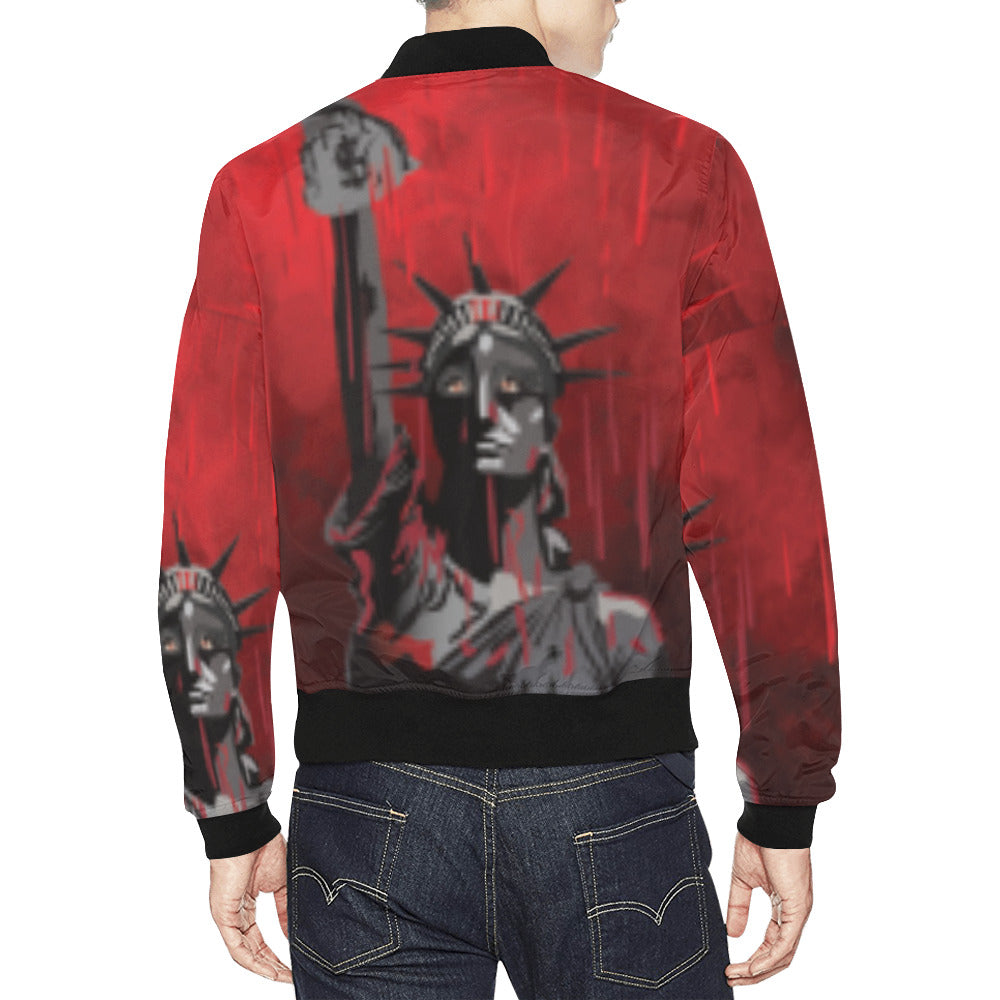 Freedom at what cost windbreaker Jacket