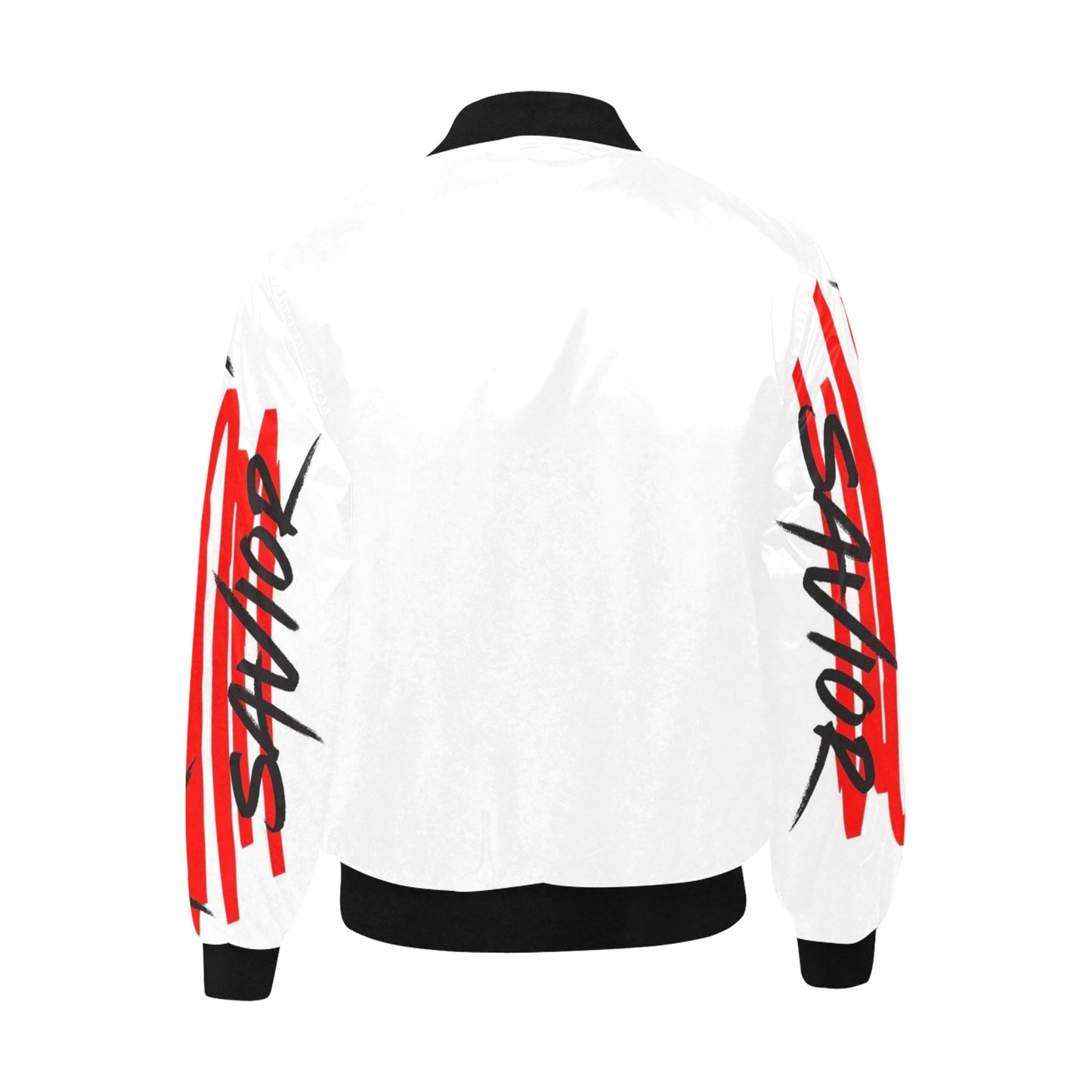 PSALM 25 ARMS All Over Print Quilted Bomber Jacket for Men (Model H33)