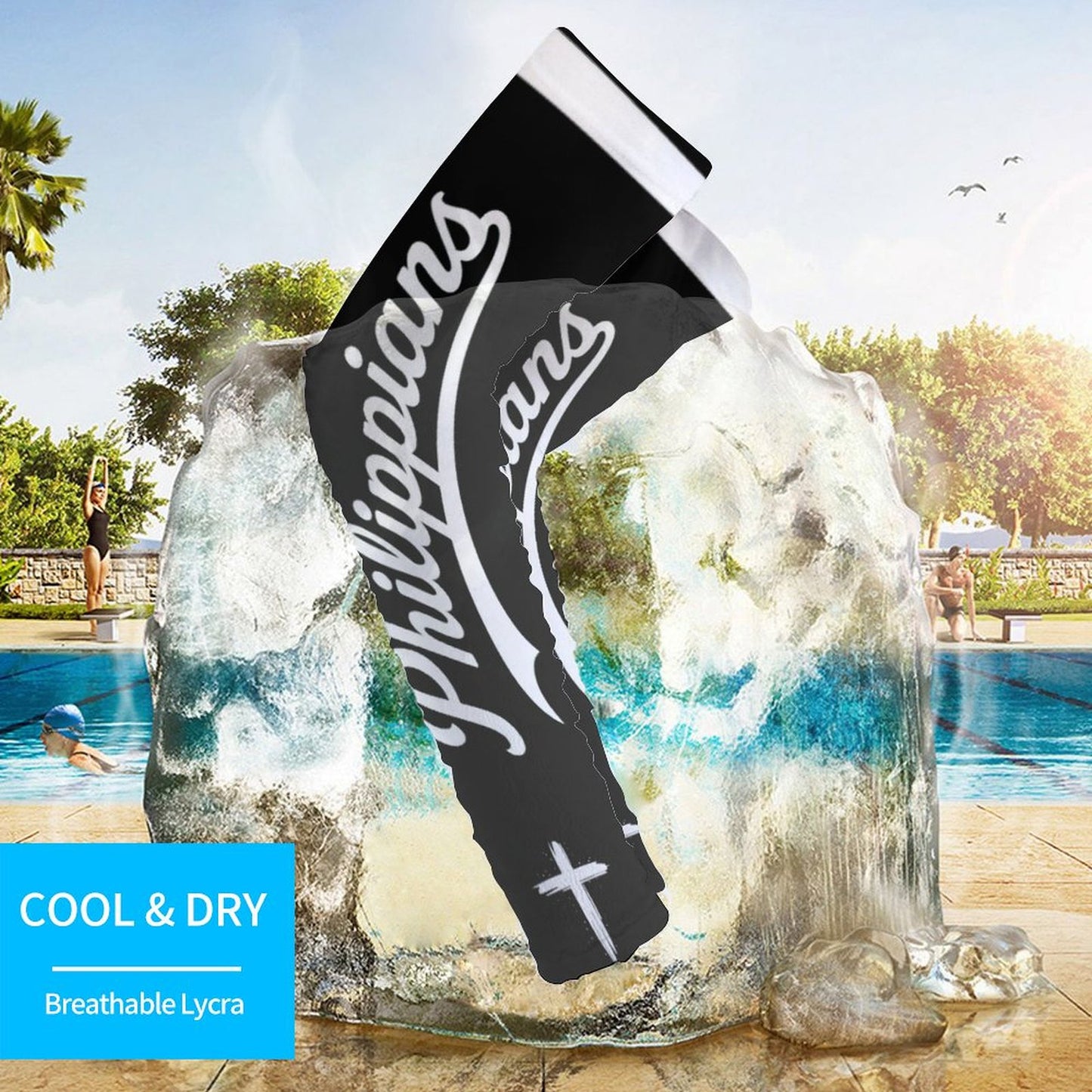 Cooling Compression Arm Sleeves Cooling Compression Arm Sleeves