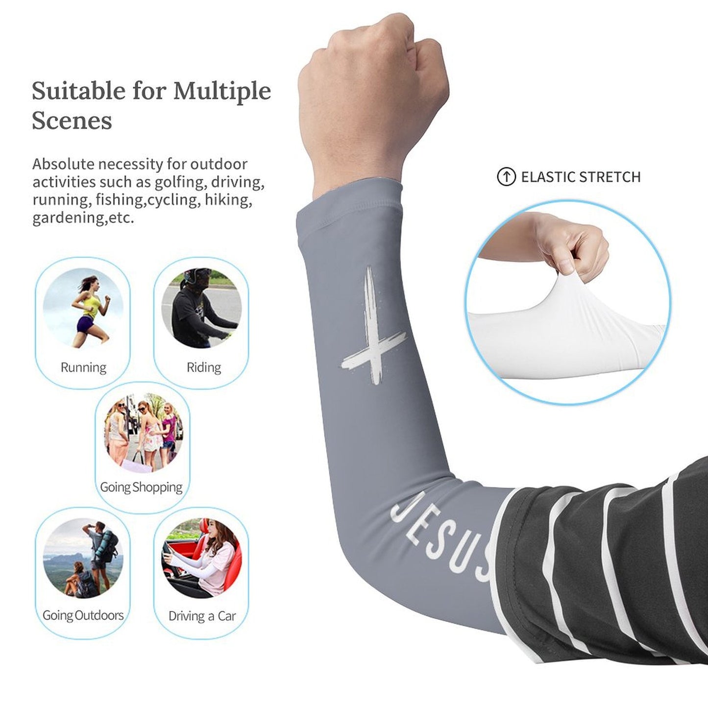 Cooling Compression Arm Sleeves Cooling Compression Arm Sleeves