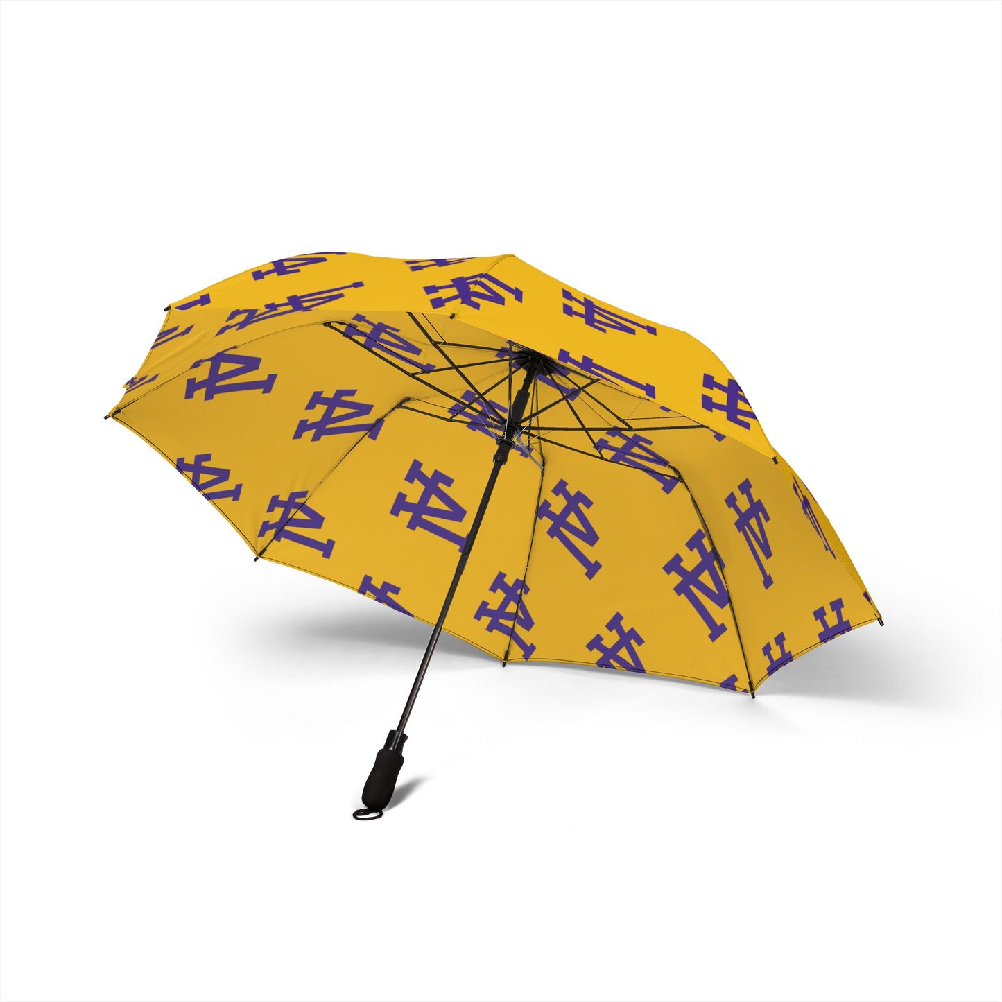 LA Patterned Compact Umbrella, Stylish Rain Gear, Foldable Umbrella, Unique Gift for Rainy Days, Travel Must-Have, College Student Accessory