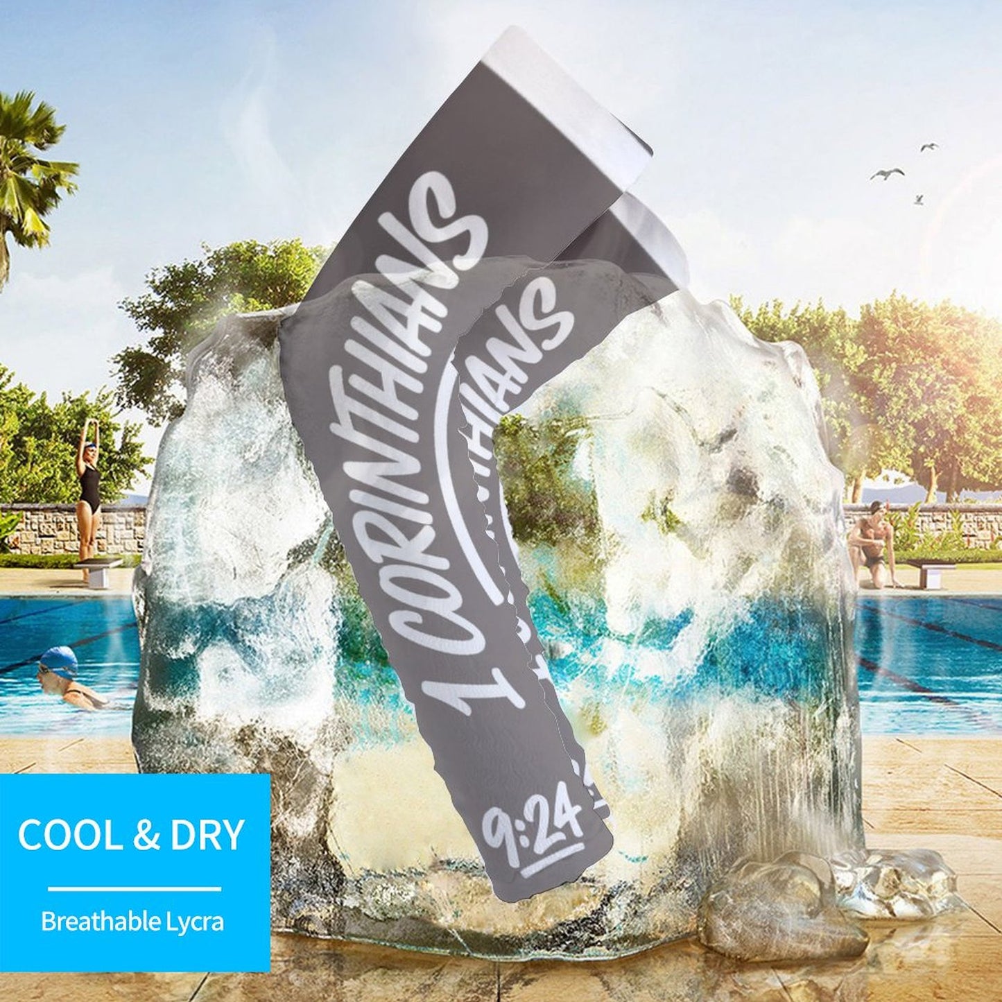 Cooling Compression Arm Sleeves Cooling Compression Arm Sleeves