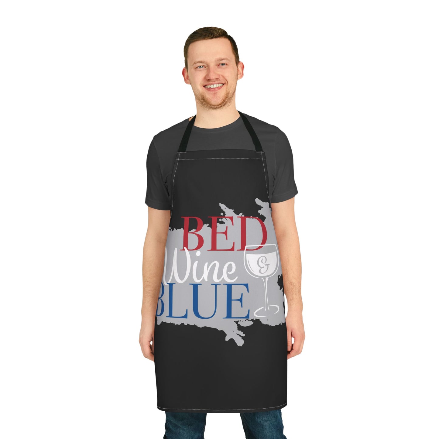 Wine Lover's Apron - Fun Cooking Gift, Party Essential, BBQ Apron, Unique Kitchen Accessory, Dinnerware