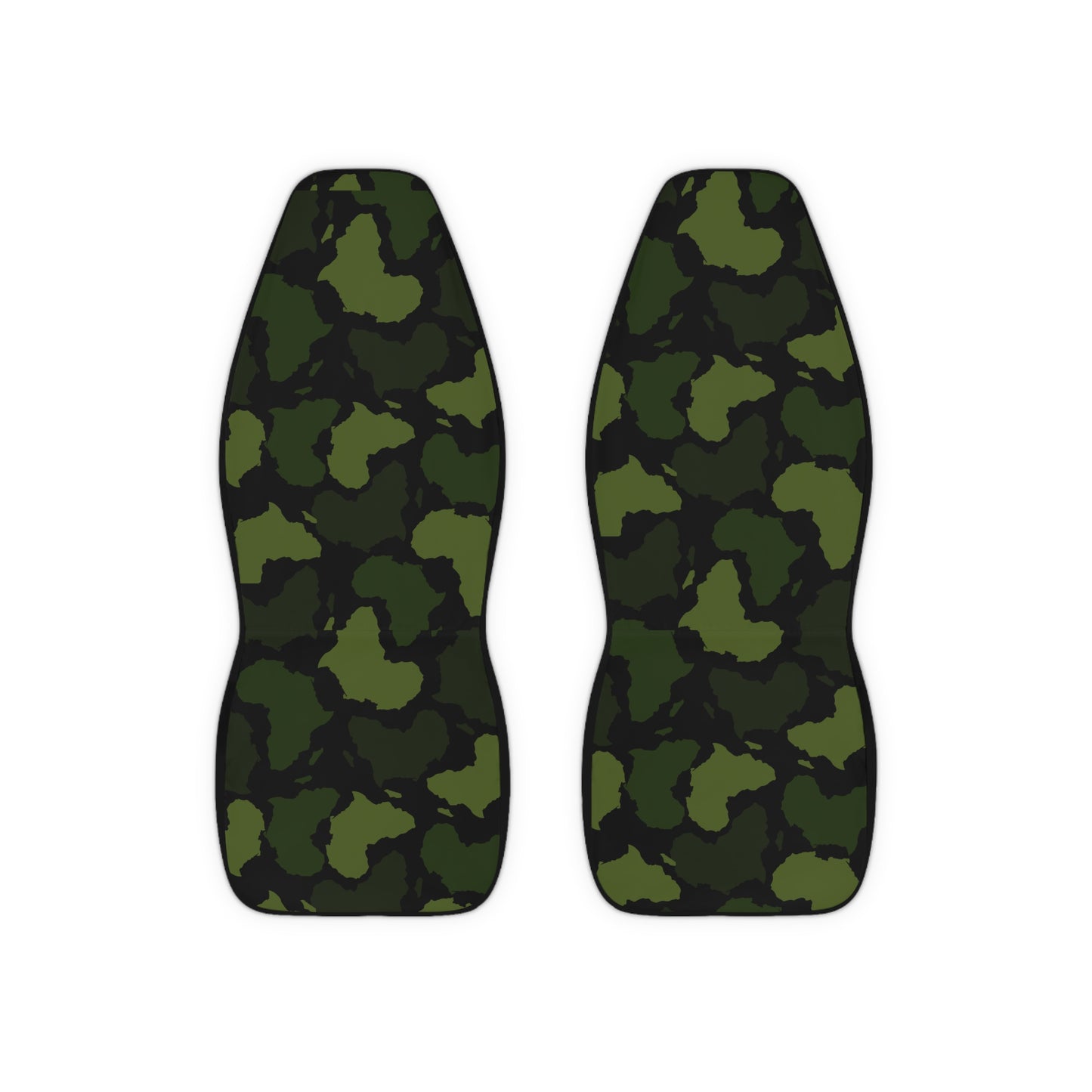African Camo Polyester Car Seat Covers, Vehicle Accessories, Military Style, Auto Decor, Gift for Car Lovers, Camouflage Design
