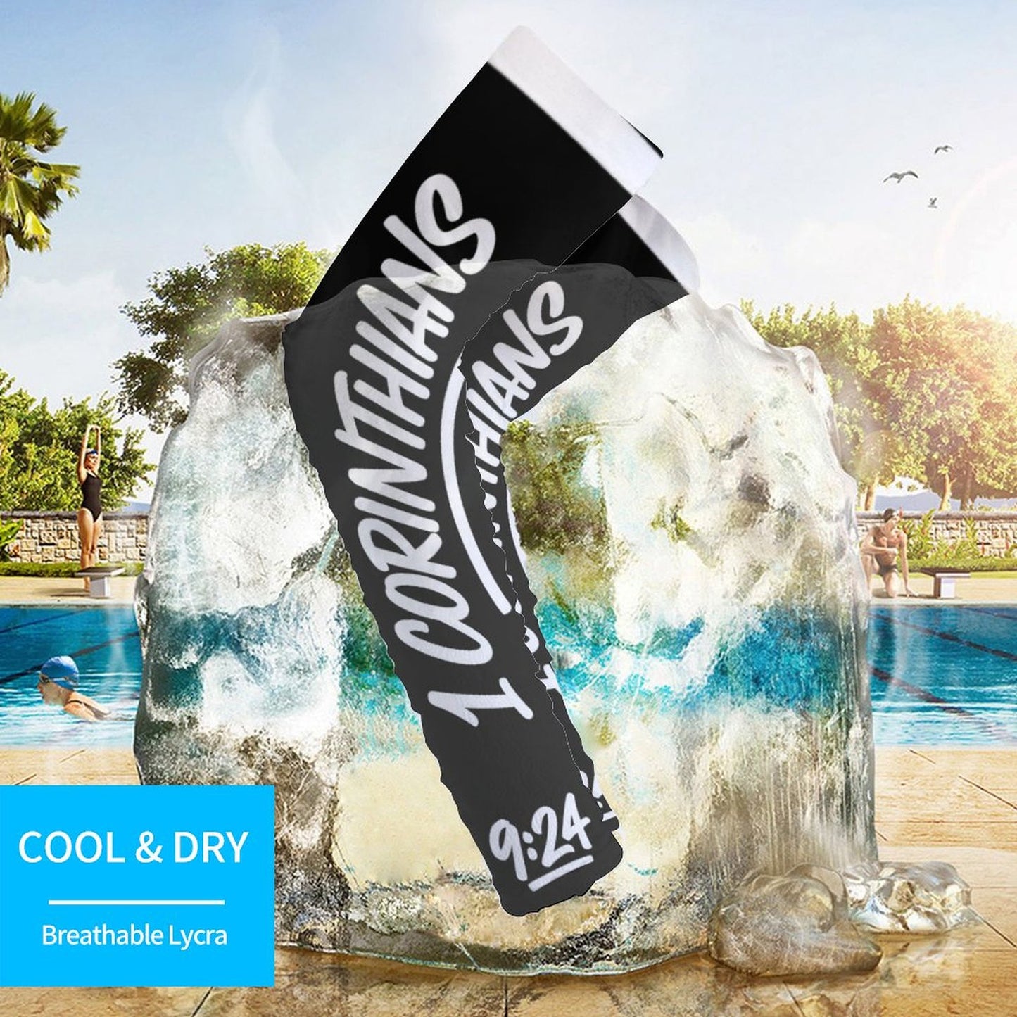 Cooling Compression Arm Sleeves Cooling Compression Arm Sleeves
