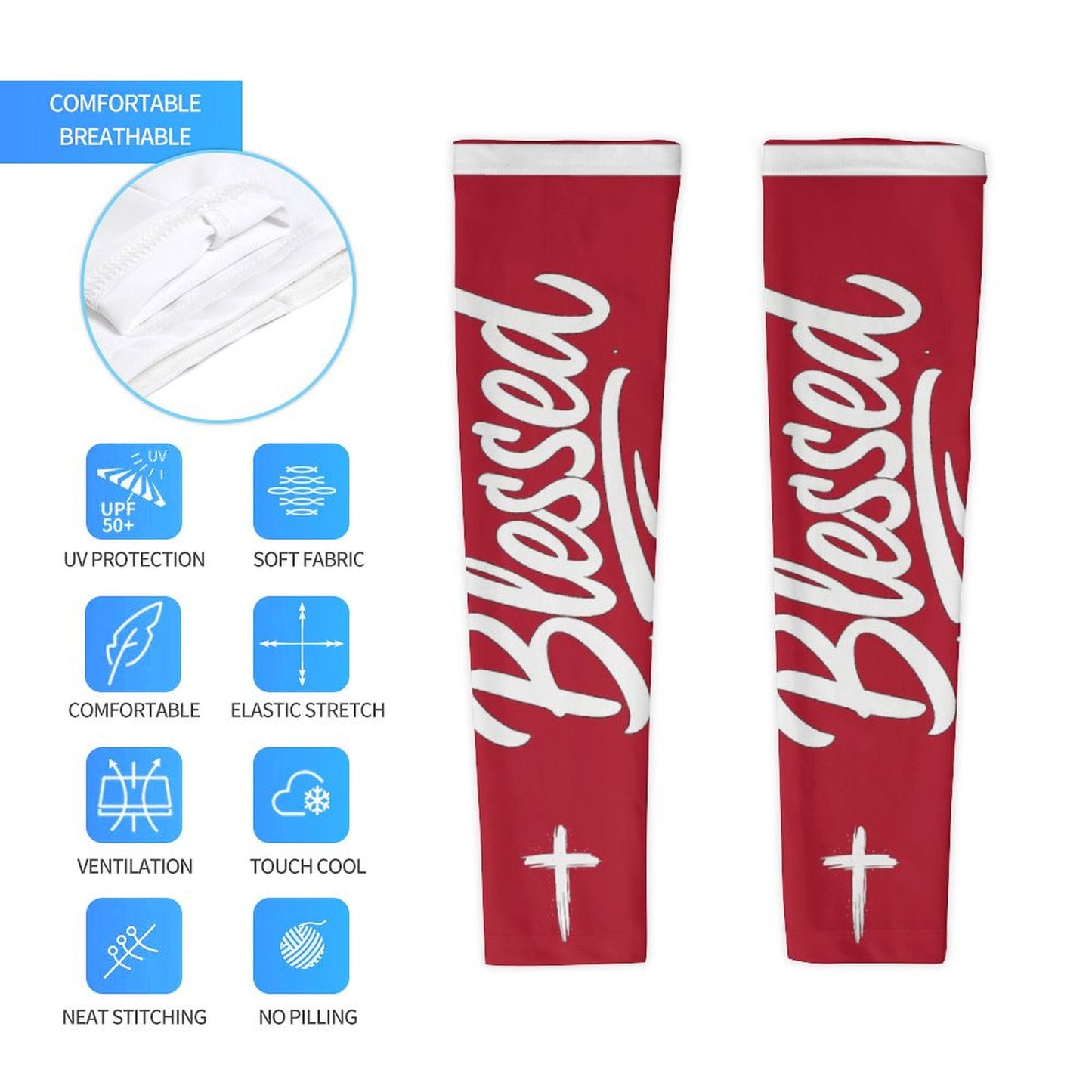 Cooling Compression Arm Sleeves Cooling Compression Arm Sleeves