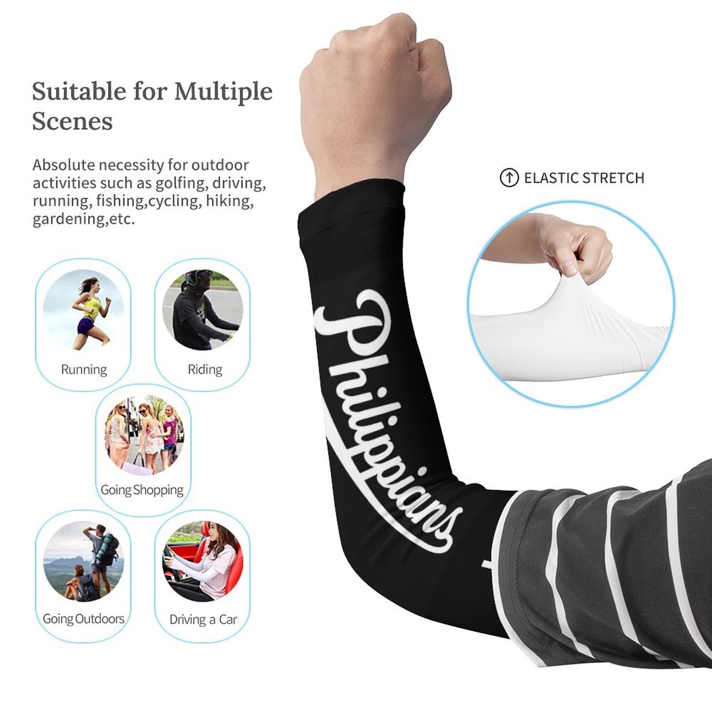 Cooling Compression Arm Sleeves Cooling Compression Arm Sleeves