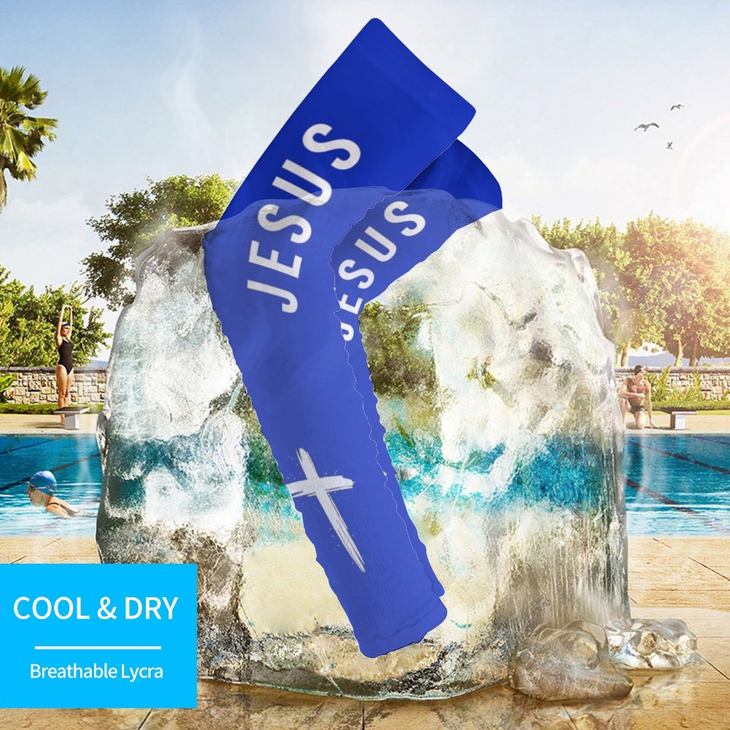 Cooling Compression Arm Sleeves Cooling Compression Arm Sleeves