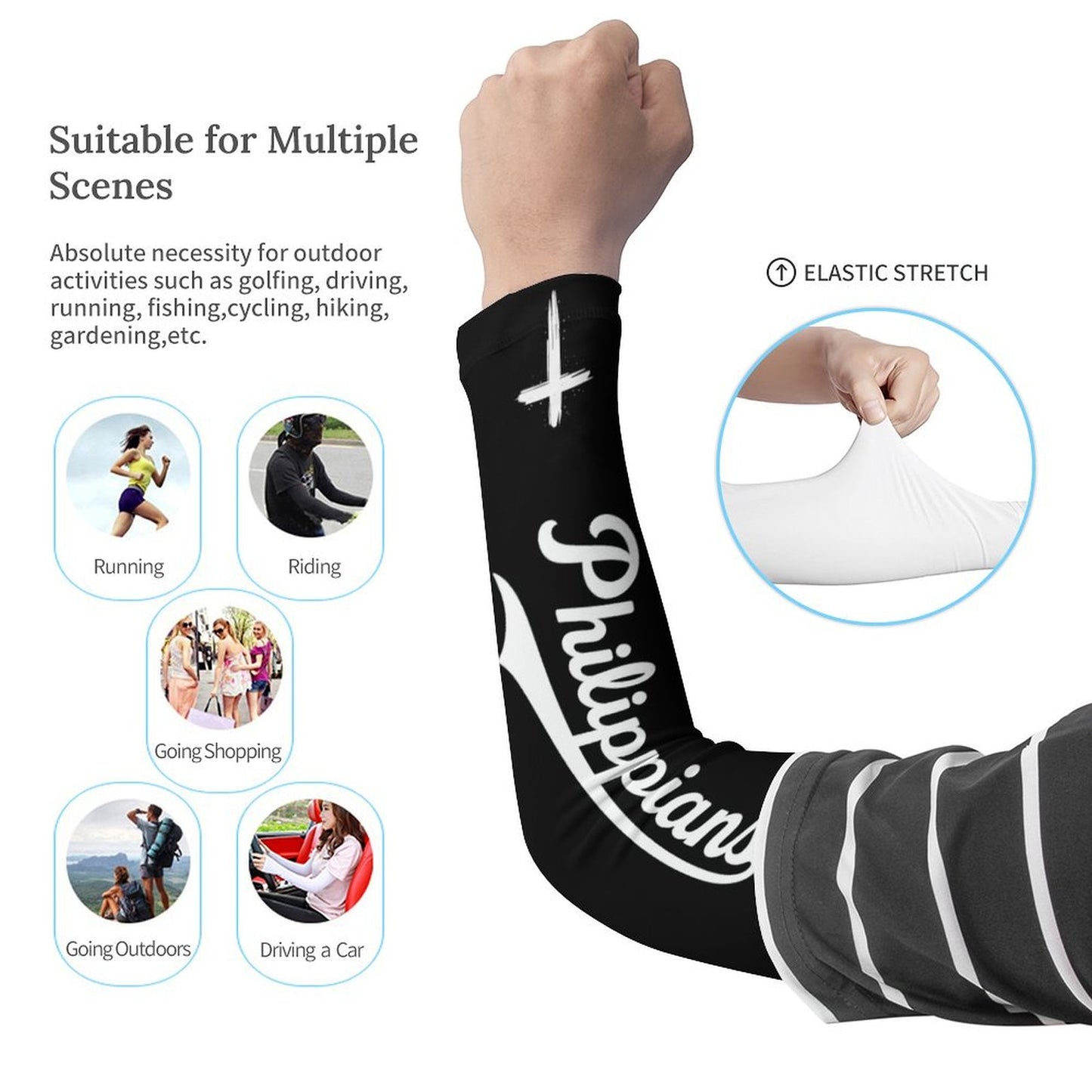 Cooling Compression Arm Sleeves Cooling Compression Arm Sleeves