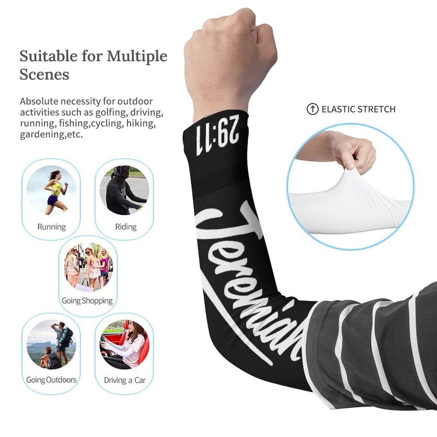 Cooling Compression Arm Sleeves Cooling Compression Arm Sleeves