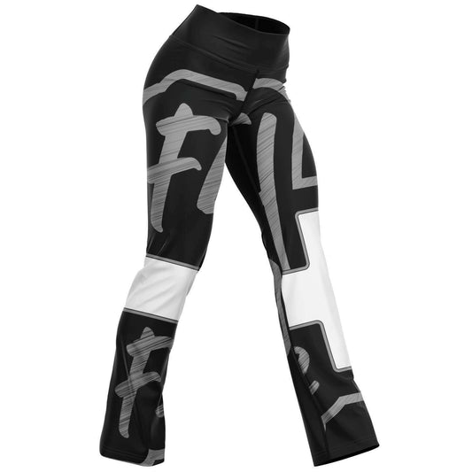 FAITH OVER FEAR FLARE LEGGINGS