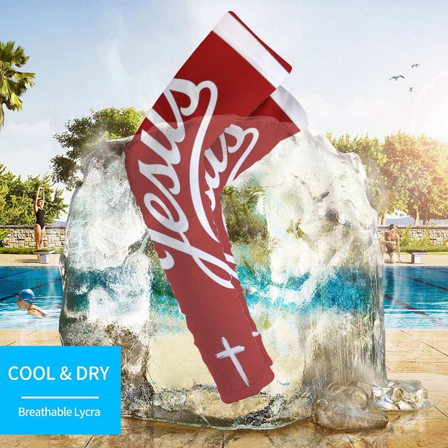 Cooling Compression Arm Sleeves Cooling Compression Arm Sleeves