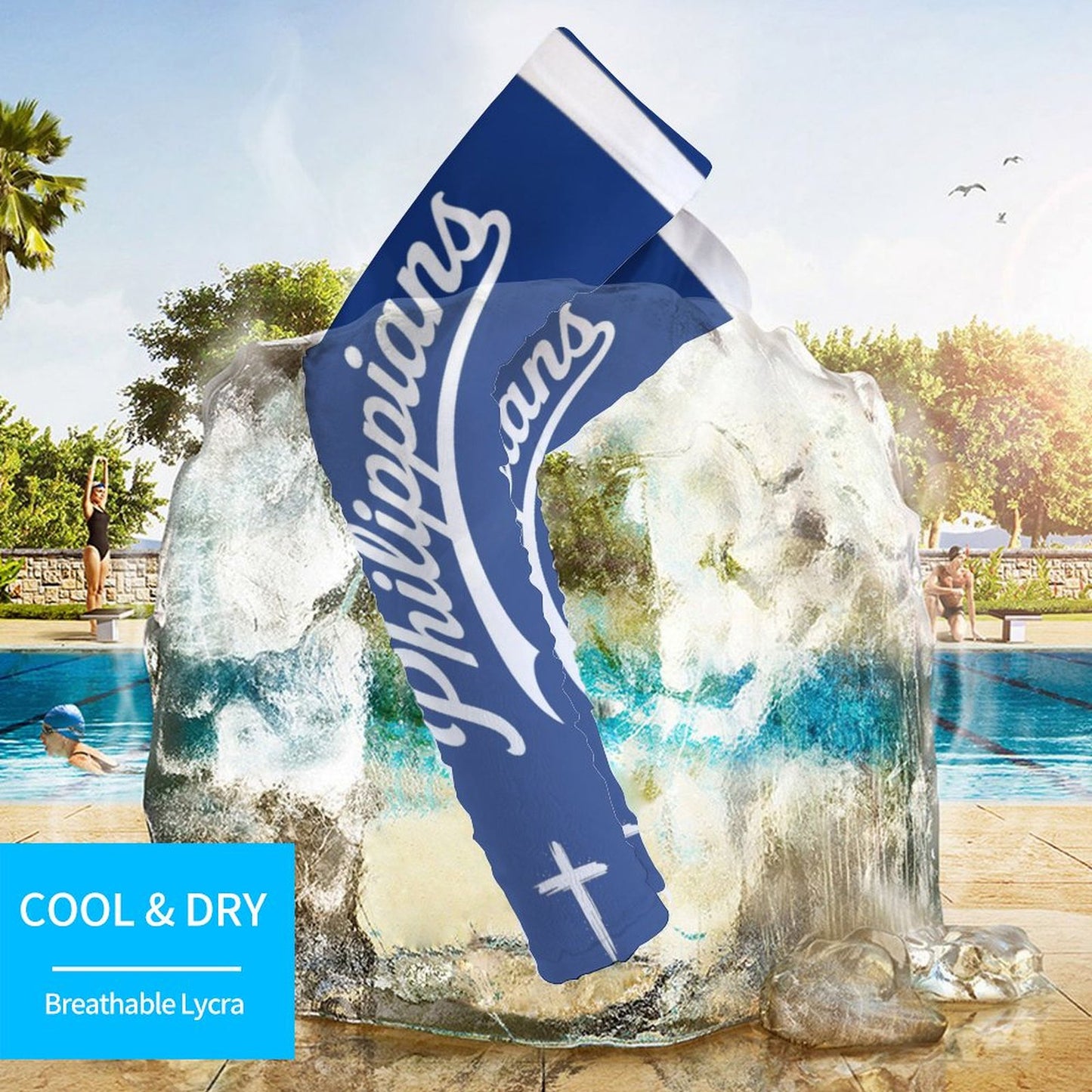 Cooling Compression Arm Sleeves Cooling Compression Arm Sleeves