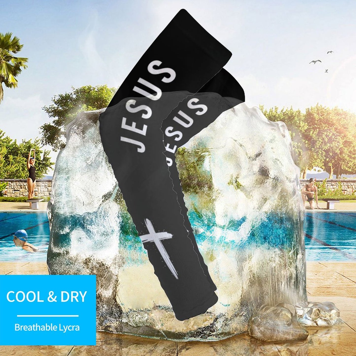 Cooling Compression Arm Sleeves Cooling Compression Arm Sleeves