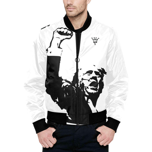 DJT All Over Print Quilted Bomber Jacket