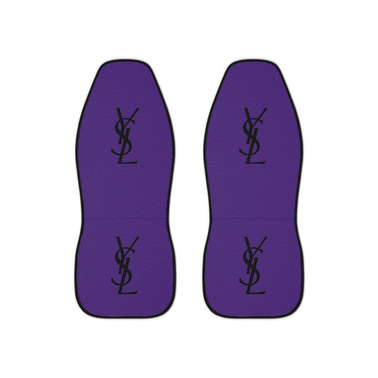Stylish Car Seat Covers with YSL Design, Luxurious Auto Interior Accessory, Perfect for Gifting and Decorating your Vehicle