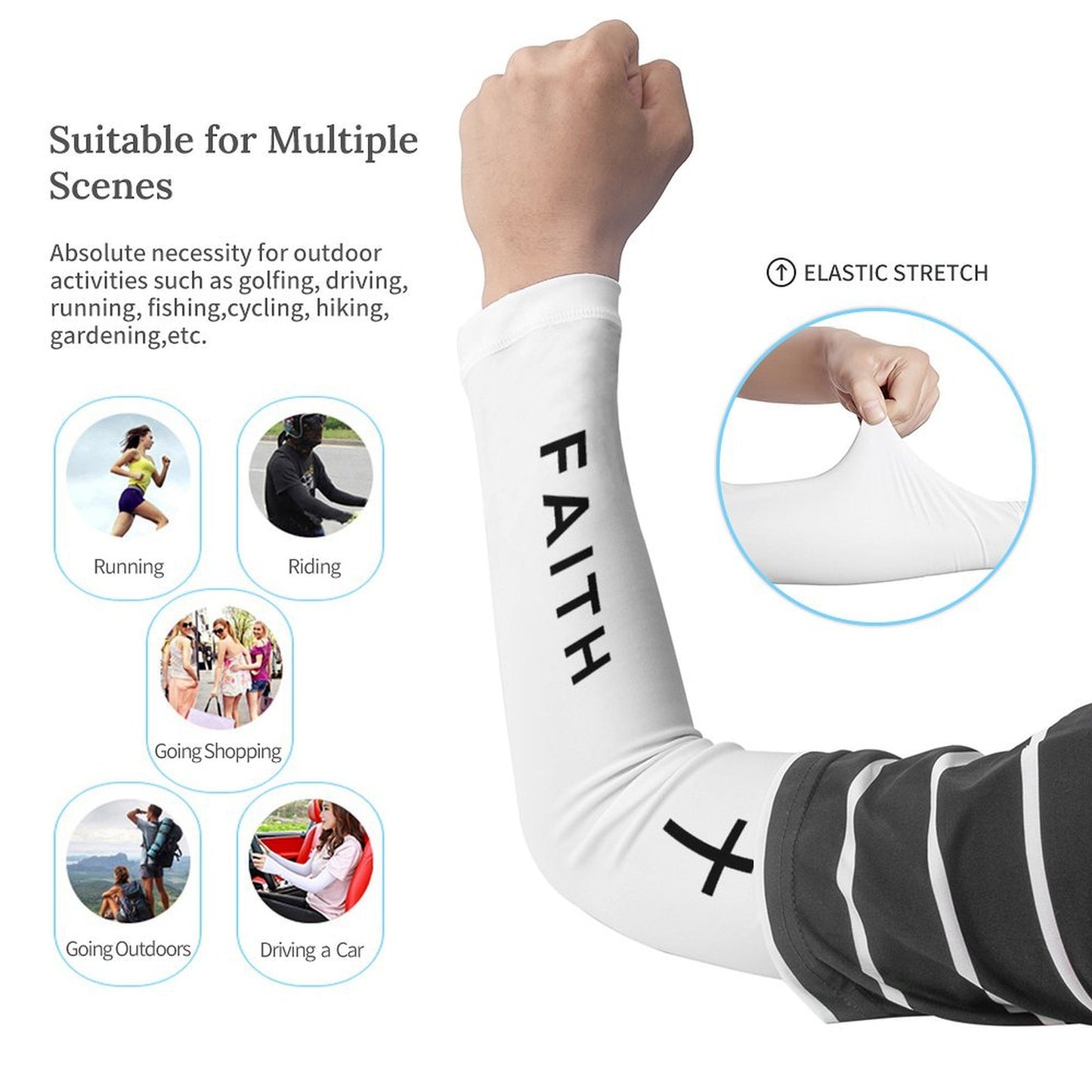 Cooling Compression Arm Sleeves Cooling Compression Arm Sleeves