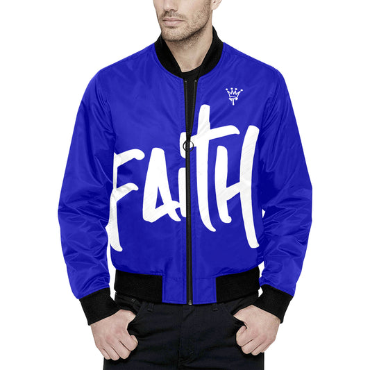 Faith Puff Bomber Jacket