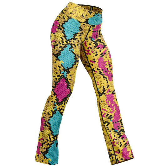 Python Flare Leggings