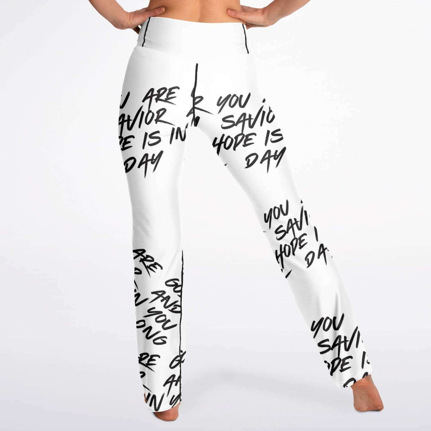 Psalms Graffiti Flare Leggings