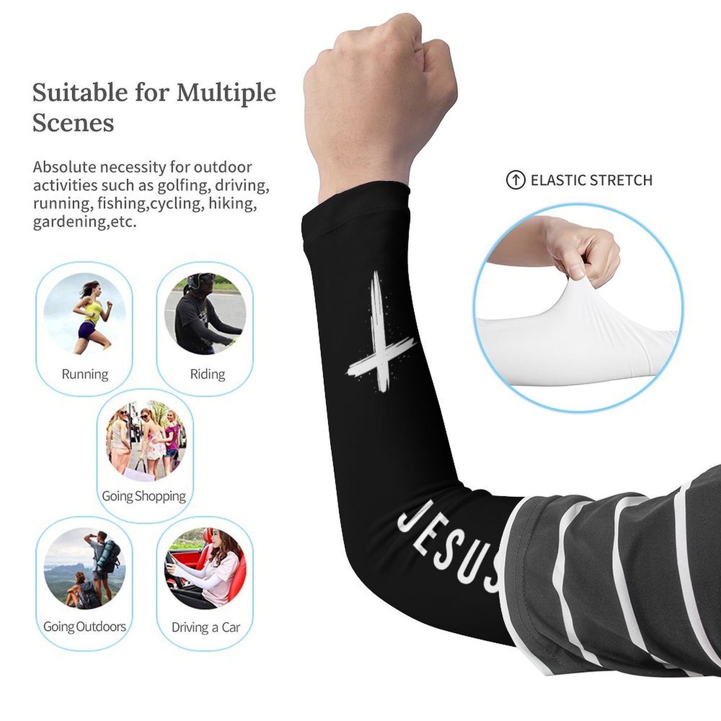 Cooling Compression Arm Sleeves Cooling Compression Arm Sleeves