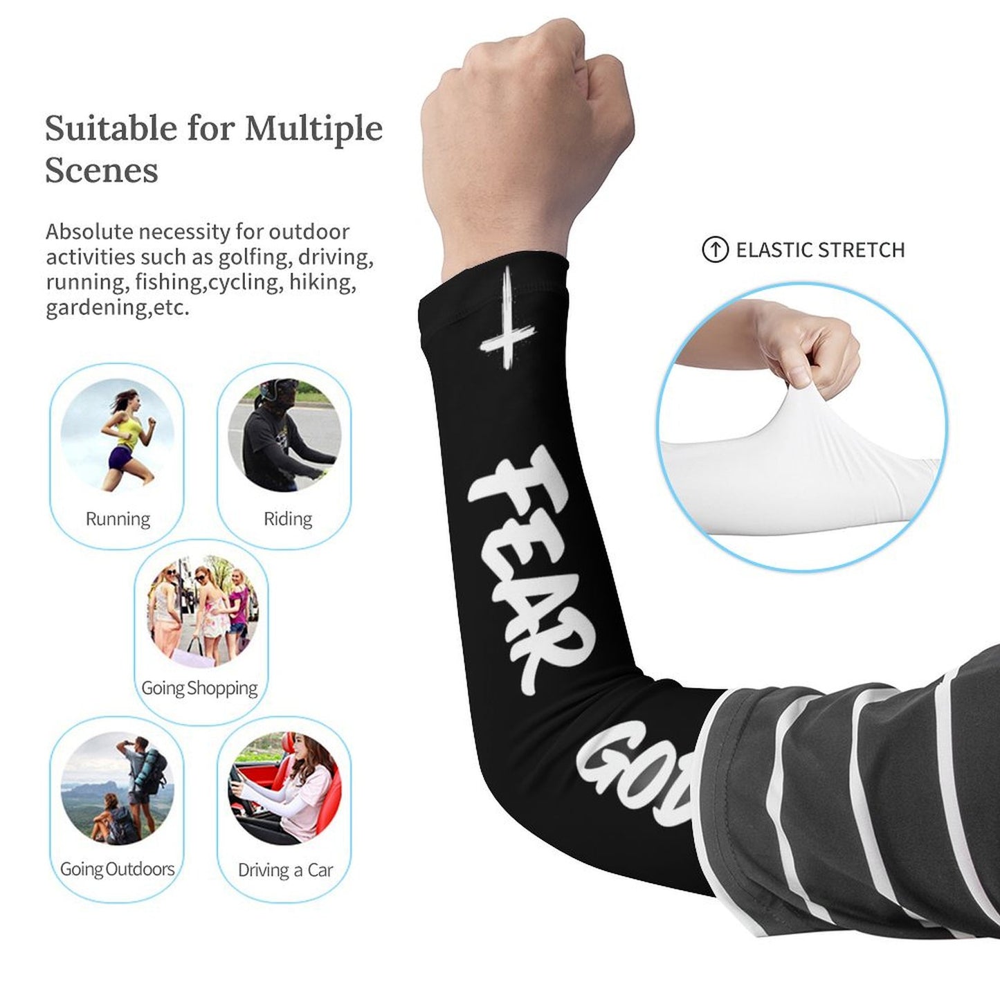 Cooling Compression Arm Sleeves Cooling Compression Arm Sleeves