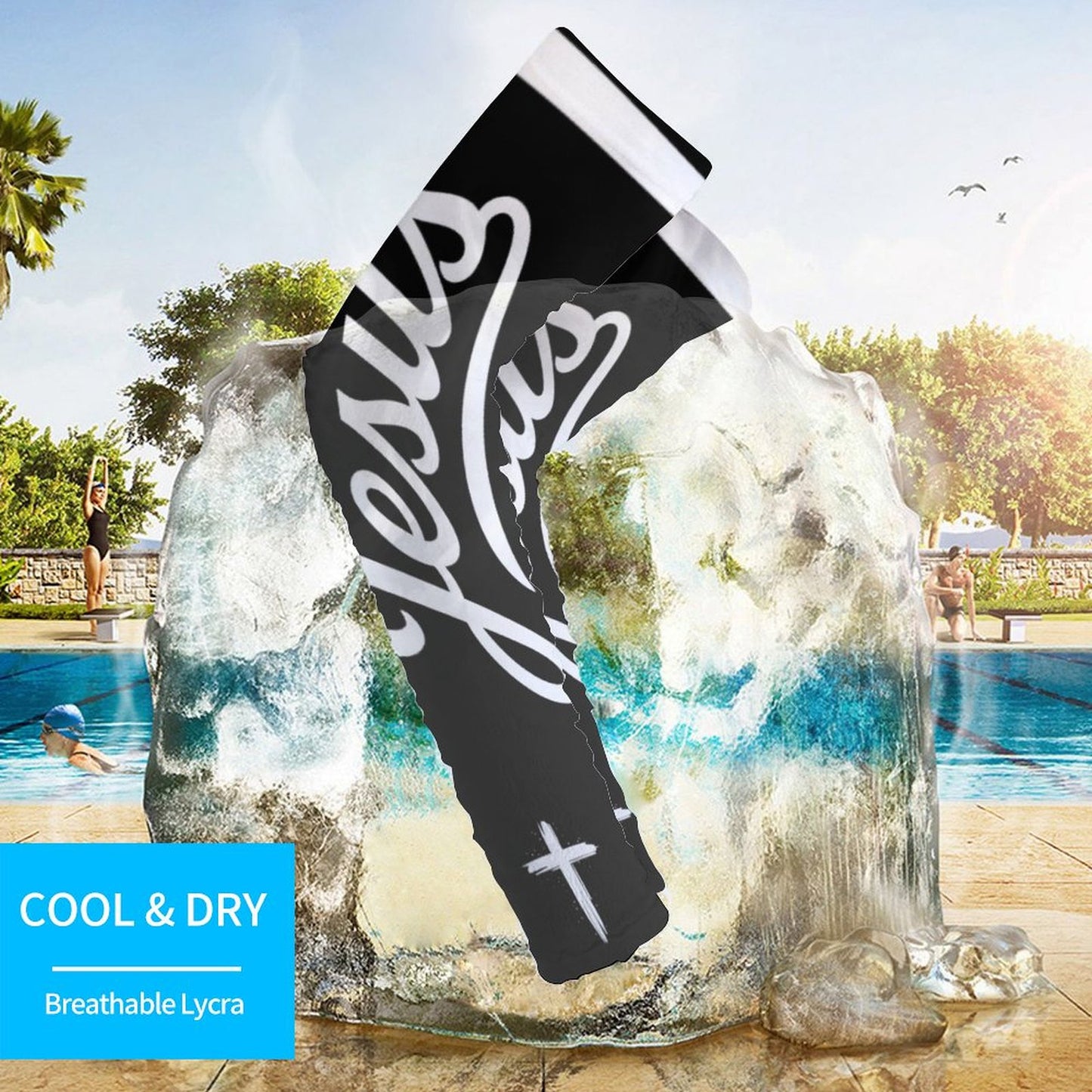 Cooling Compression Arm Sleeves Cooling Compression Arm Sleeves