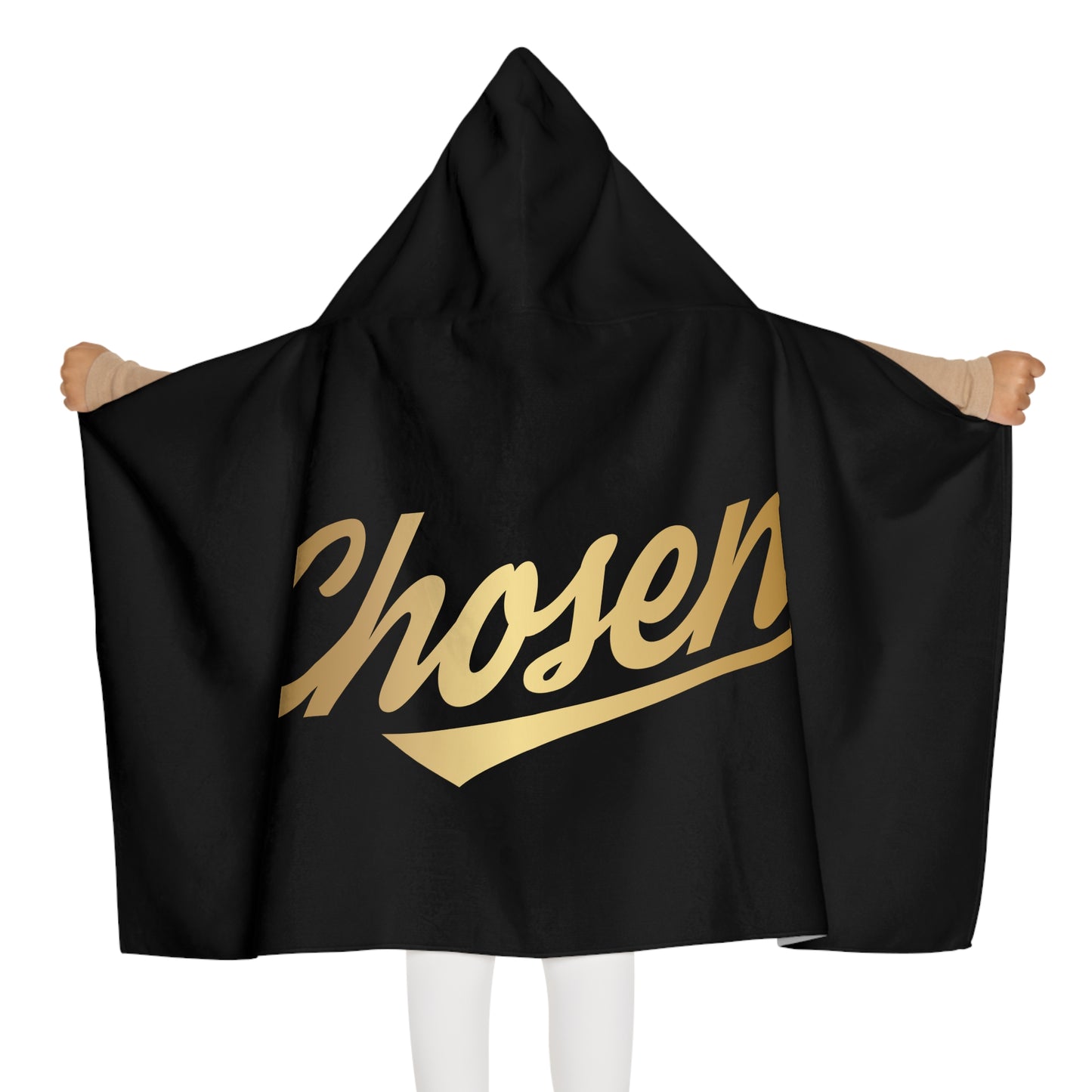 Youth Hooded Towel - Chosen, Cozy Bath Wrap, Perfect for Pool Days, Beach Trips, Birthday Gifts, Kids' Spa Days