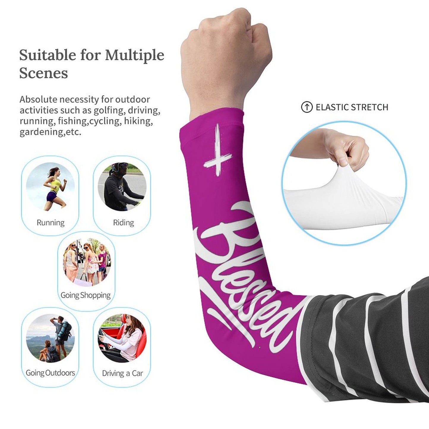 Cooling Compression Arm Sleeves Cooling Compression Arm Sleeves