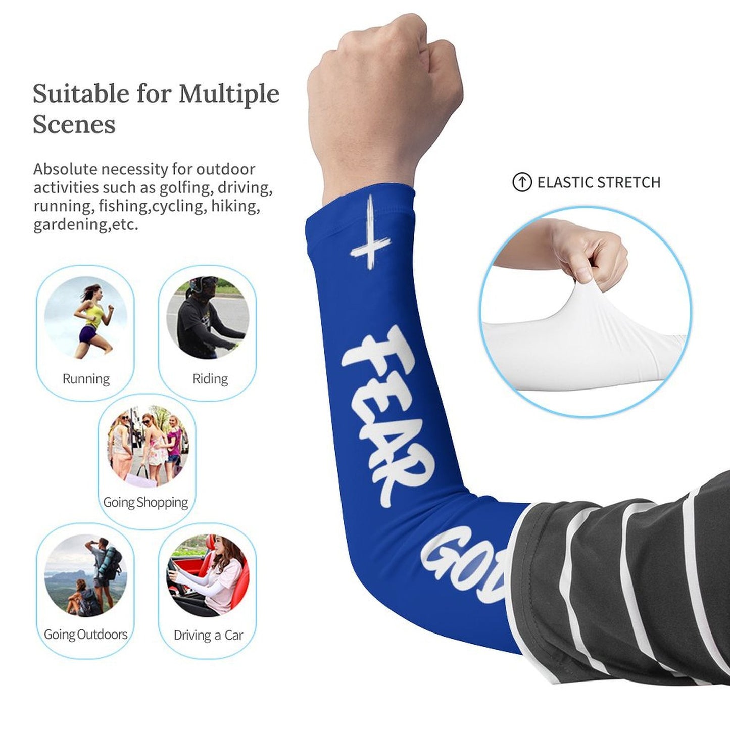 Cooling Compression Arm Sleeves Cooling Compression Arm Sleeves
