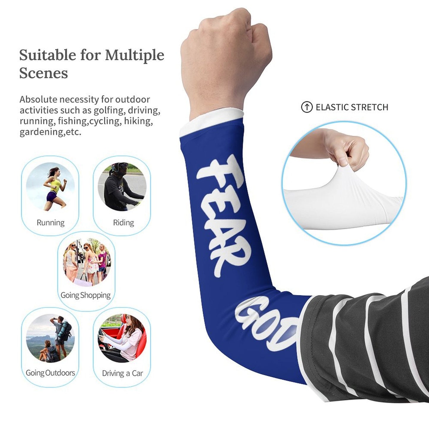 Cooling Compression Arm Sleeves Cooling Compression Arm Sleeves